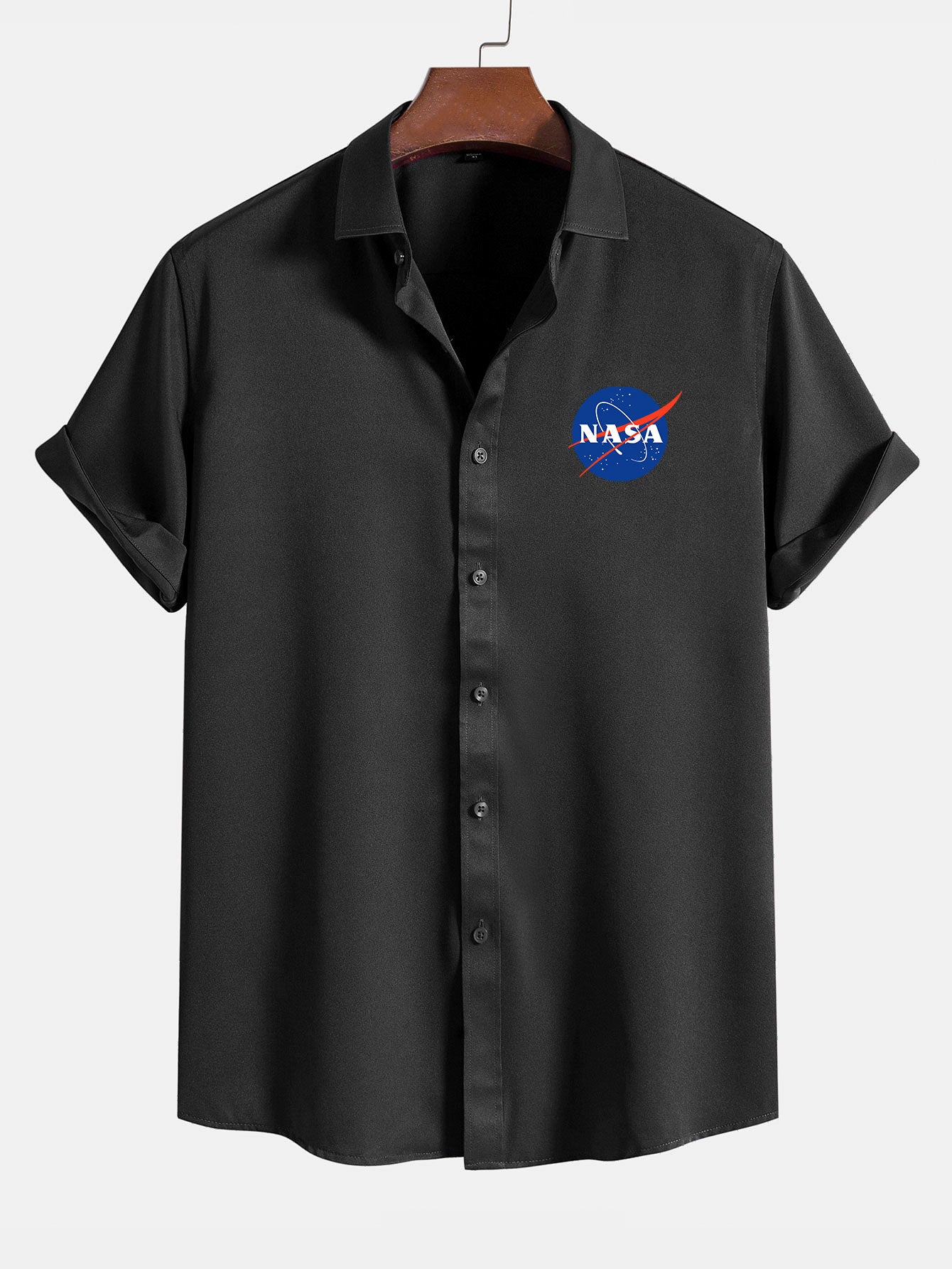 Space Pattern Logo Shirts